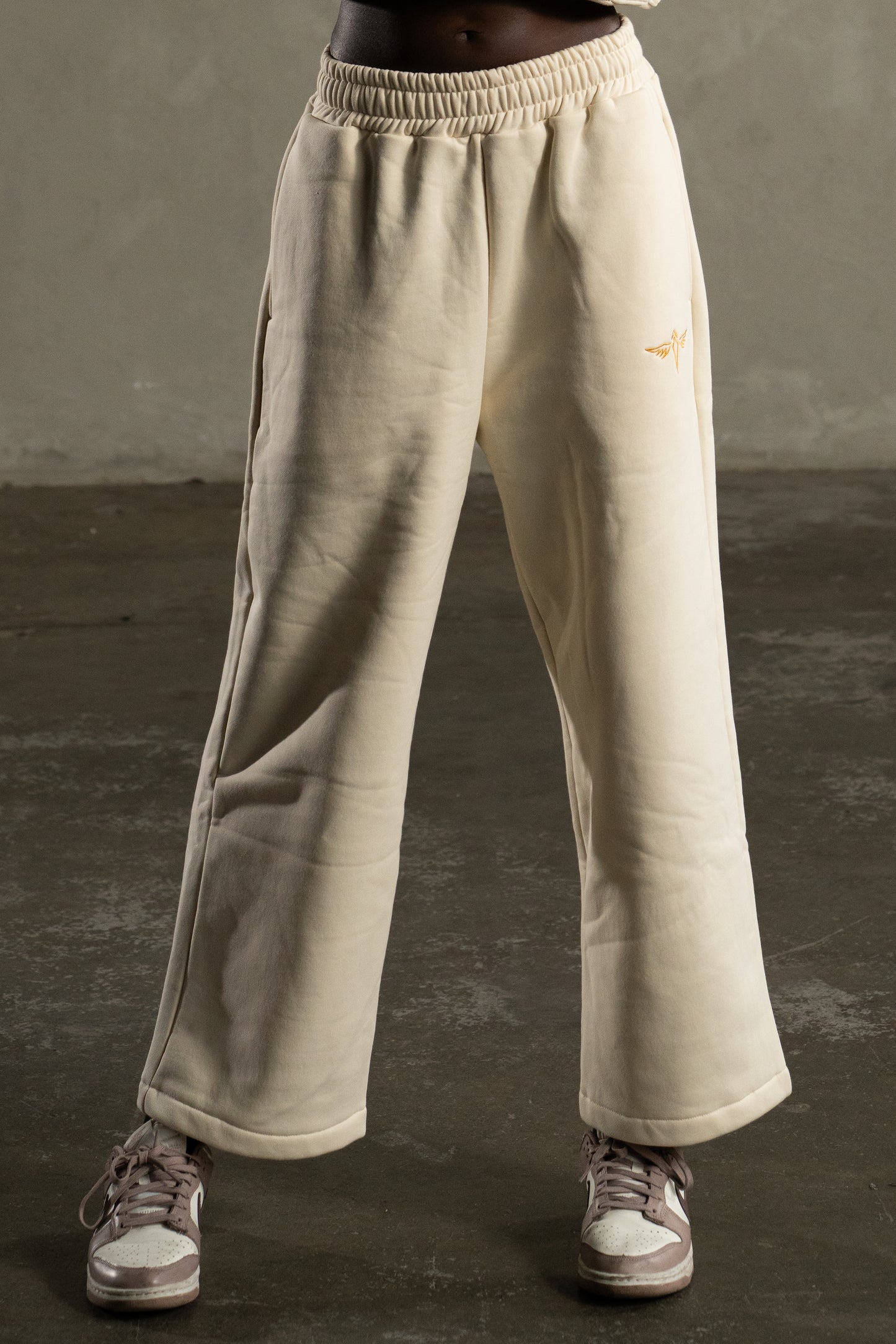 Cream Heavyweight Trackpant