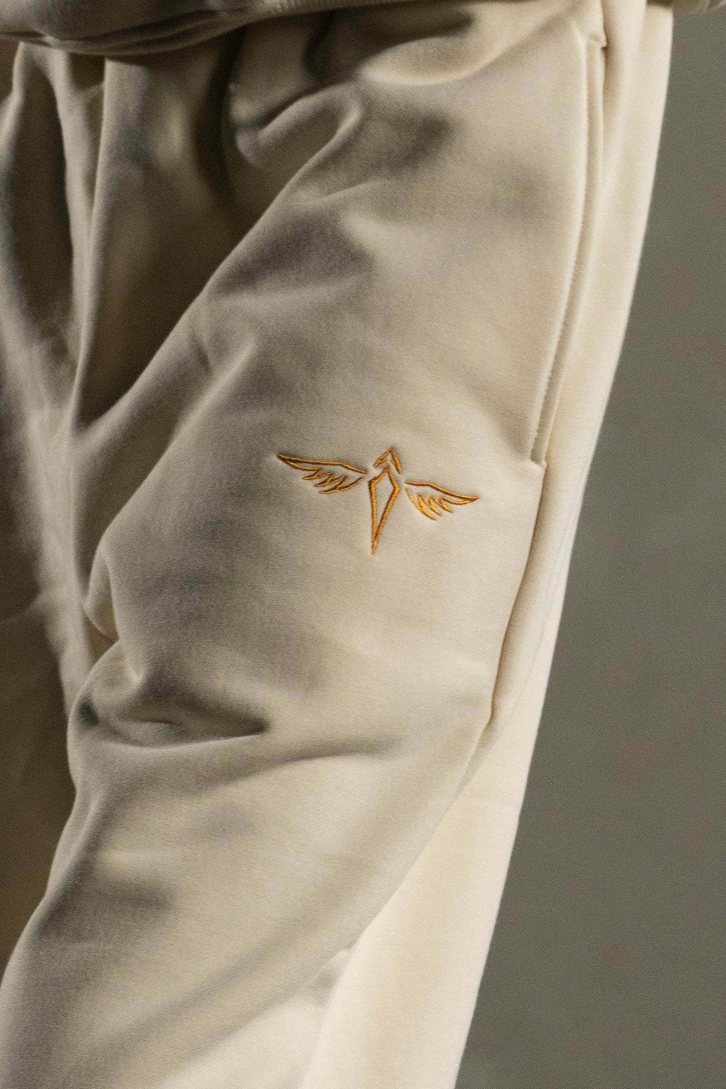 Cream Heavyweight Trackpant