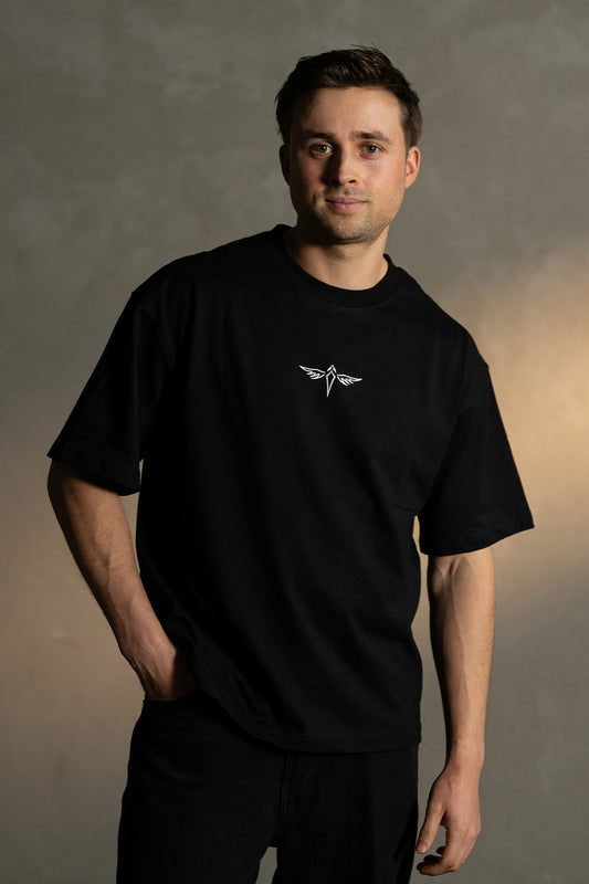 Jesus Is King Tee - Black
