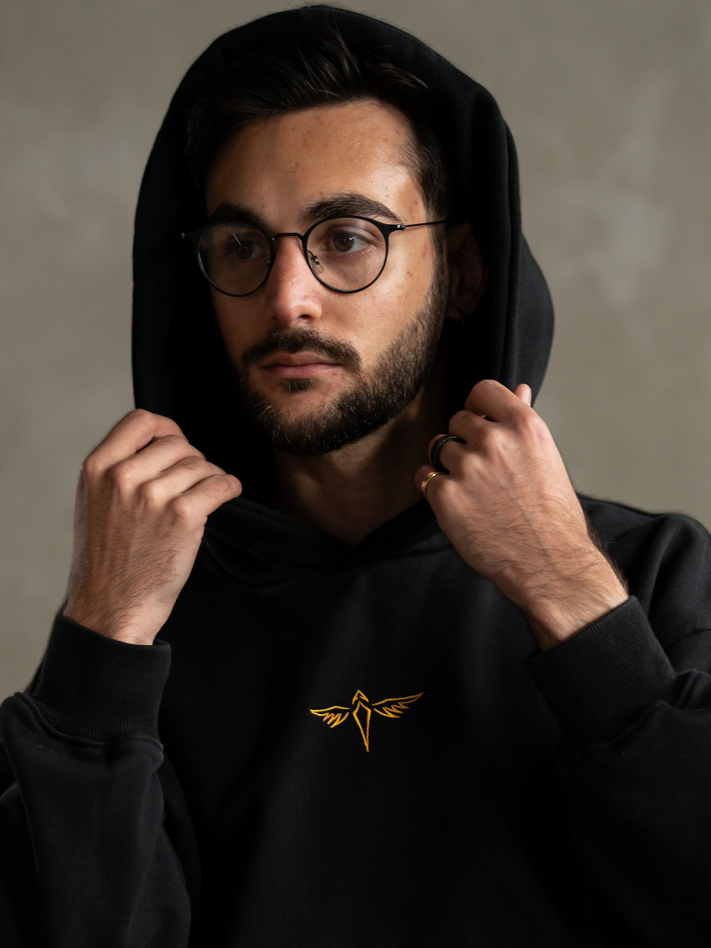 Black Heavyweight Hoodie