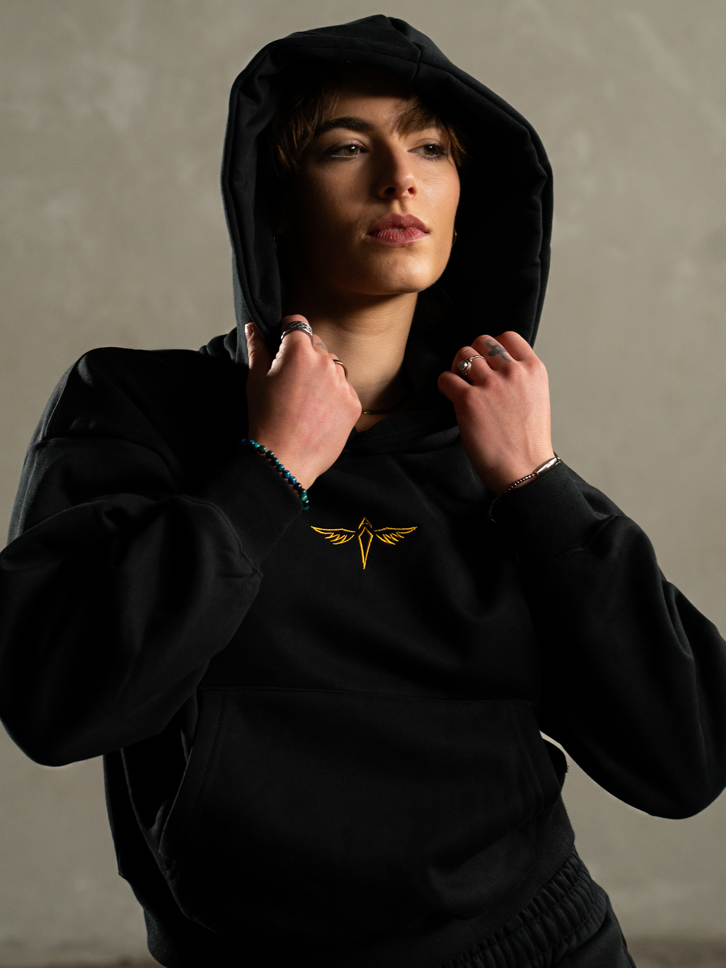 Black Heavyweight Hoodie