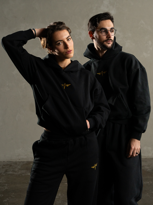 Black Heavyweight Hoodie