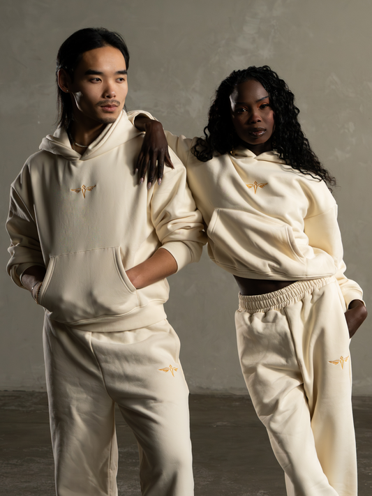 Cream Heavyweight Hoodie