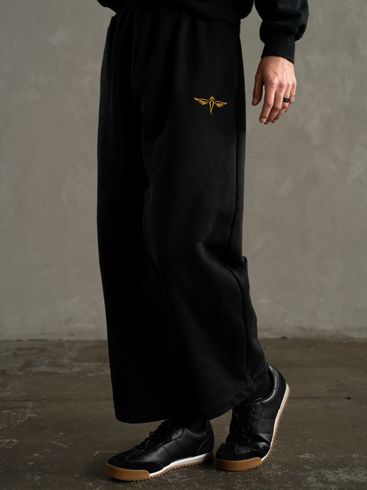 Black Heavyweight Trackpant