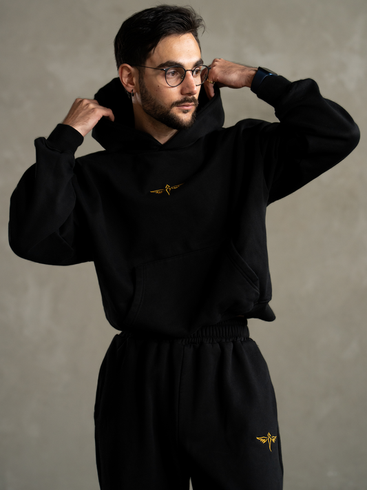 Black Heavyweight Hoodie
