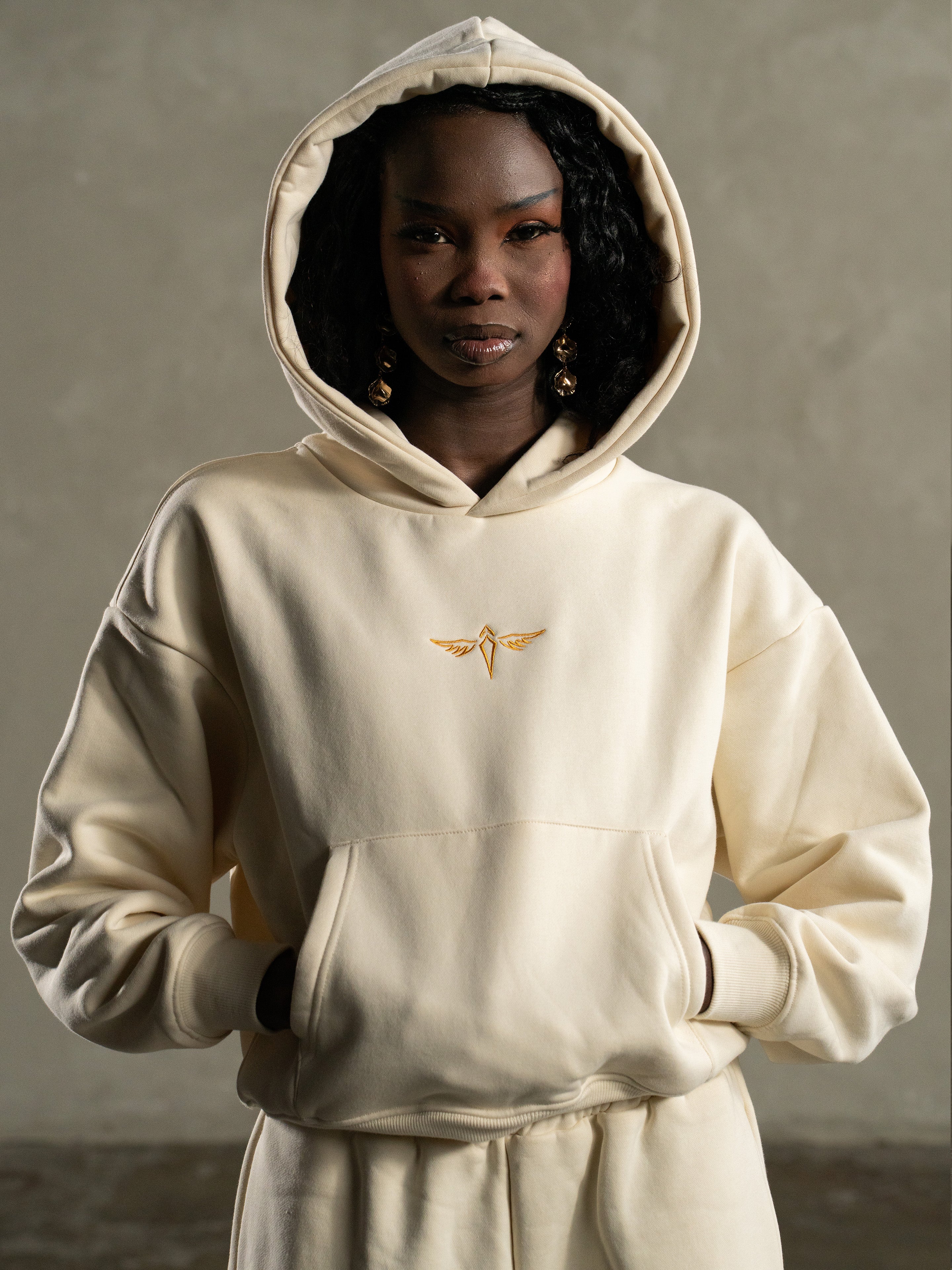 Cream Heavyweight Hoodie - LIMITED EDITION – The Finch Collective