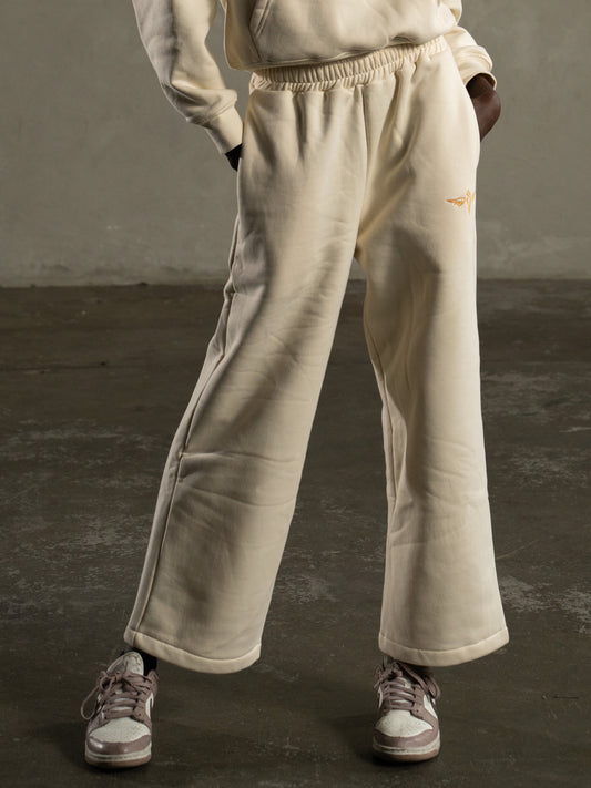 Cream Heavyweight Trackpant