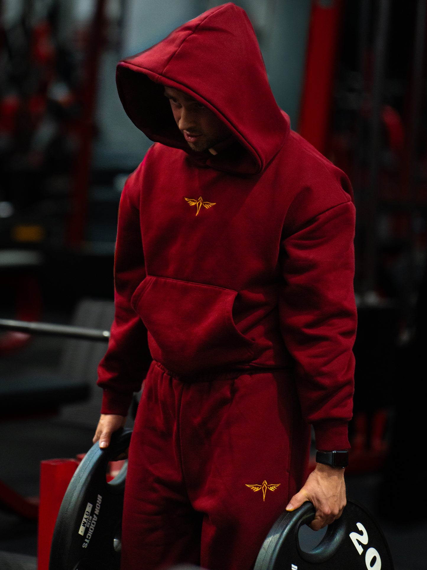 Burgundy Heavyweight Hoodie