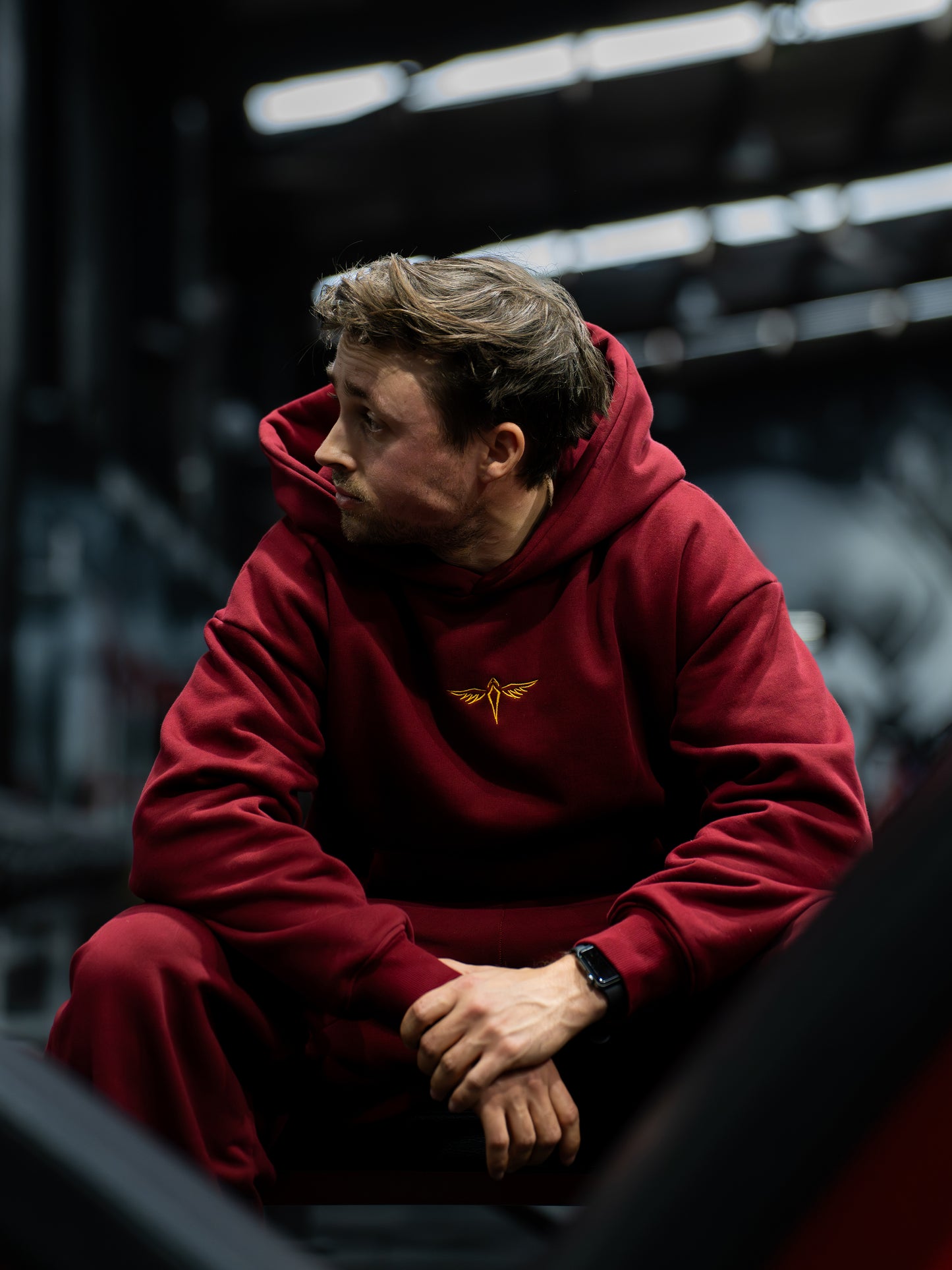 Burgundy Heavyweight Hoodie